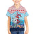Malta Christmas Kid Hawaiian Shirt with Santa Fish Malta Flag Coral Reef and Red Blue Festive Pattern Design - Wonder Print Shop