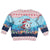 Malta Christmas Kid Ugly Christmas Sweater with Santa Fish Malta Flag Coral Reef and Red Blue Festive Pattern Design - Wonder Print Shop