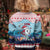 Malta Christmas Kid Ugly Christmas Sweater with Santa Fish Malta Flag Coral Reef and Red Blue Festive Pattern Design - Wonder Print Shop