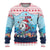 Malta Christmas Ugly Christmas Sweater with Santa Fish Malta Flag Coral Reef and Red Blue Festive Pattern Design - Wonder Print Shop