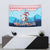 Malta Christmas Tapestry with Santa Fish Malta Flag Coral Reef and Red Blue Festive Pattern Design - Wonder Print Shop