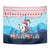 Malta Christmas Tapestry with Santa Fish Malta Flag Coral Reef and Red Blue Festive Pattern Design - Wonder Print Shop