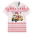Malta Christmas Family Matching Mermaid Dress and Hawaiian Shirt with Santa Driving Vintage Bus Malta Flag and Red White Festive Pattern Design - Wonder Print Shop