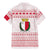 Malta Christmas Family Matching Mermaid Dress and Hawaiian Shirt with Santa Driving Vintage Bus Malta Flag and Red White Festive Pattern Design - Wonder Print Shop