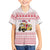 Malta Christmas Family Matching Off The Shoulder Long Sleeve Dress and Hawaiian Shirt with Santa Driving Vintage Bus Malta Flag and Red White Festive Pattern Design - Wonder Print Shop