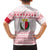 Malta Christmas Family Matching Off Shoulder Short Dress and Hawaiian Shirt with Santa Driving Vintage Bus Malta Flag and Red White Festive Pattern Design - Wonder Print Shop