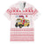 Malta Christmas Family Matching Short Sleeve Bodycon Dress and Hawaiian Shirt with Santa Driving Vintage Bus Malta Flag and Red White Festive Pattern Design - Wonder Print Shop