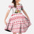 Malta Christmas Family Matching Summer Maxi Dress and Hawaiian Shirt with Santa Driving Vintage Bus Malta Flag and Red White Festive Pattern Design - Wonder Print Shop