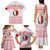 Malta Christmas Family Matching Tank Maxi Dress and Hawaiian Shirt with Santa Driving Vintage Bus Malta Flag and Red White Festive Pattern Design - Wonder Print Shop