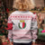 Malta Christmas Kid Ugly Christmas Sweater with Santa Driving Vintage Bus Malta Flag and Red White Festive Pattern Design - Wonder Print Shop