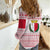 Malta Christmas Women Casual Shirt with Santa Driving Vintage Bus Malta Flag and Red White Festive Pattern Design - Wonder Print Shop