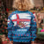 Faroe Islands Christmas Kid Ugly Christmas Sweater with Santa Riding Whale Faroe Flag and Blue Nordic Winter Pattern Design - Wonder Print Shop