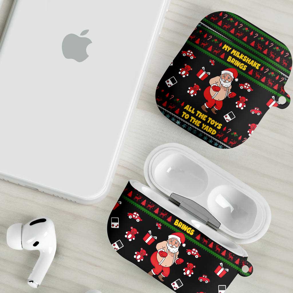 My Milkshake Bring Christmas Design AirPods Case Xmas Holiday Patterns - Wonder Print Shop
