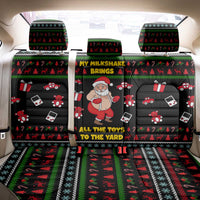 My Milkshake Bring Christmas Design Back Car Seat Cover Xmas Holiday Patterns - Wonder Print Shop