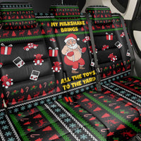 My Milkshake Bring Christmas Design Back Car Seat Cover Xmas Holiday Patterns - Wonder Print Shop