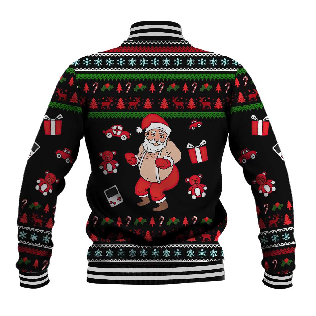 My Milkshake Bring Christmas Design Baseball Jacket Xmas Holiday Patterns - Wonder Print Shop