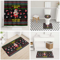 My Milkshake Bring Christmas Design Bathroom Set Xmas Holiday Patterns - Wonder Print Shop