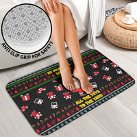 My Milkshake Bring Christmas Design Bathroom Set Xmas Holiday Patterns - Wonder Print Shop