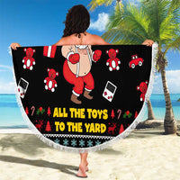 My Milkshake Bring Christmas Design Beach Blanket Xmas Holiday Patterns - Wonder Print Shop