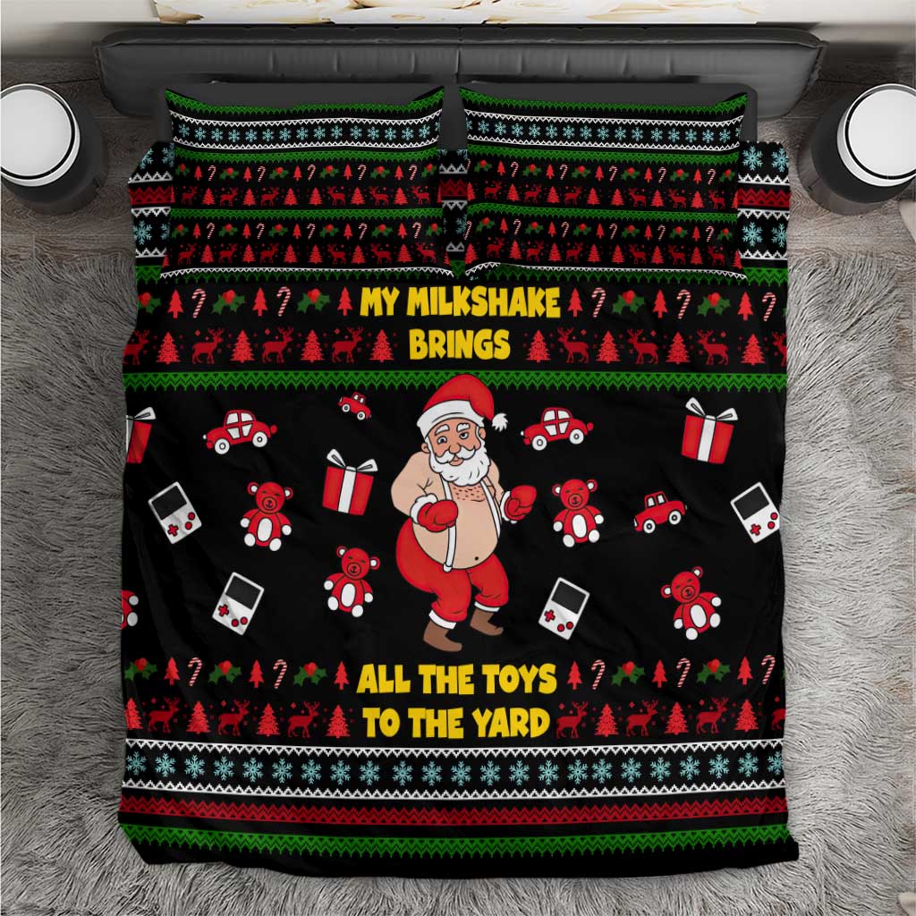 My Milkshake Bring Christmas Design Bedding Set Xmas Holiday Patterns - Wonder Print Shop