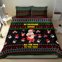 My Milkshake Bring Christmas Design Bedding Set Xmas Holiday Patterns - Wonder Print Shop