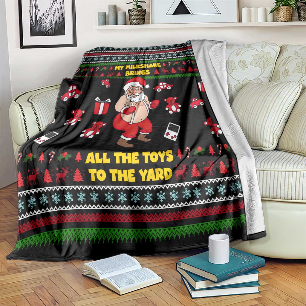 My Milkshake Bring Christmas Design Blanket Xmas Holiday Patterns - Wonder Print Shop