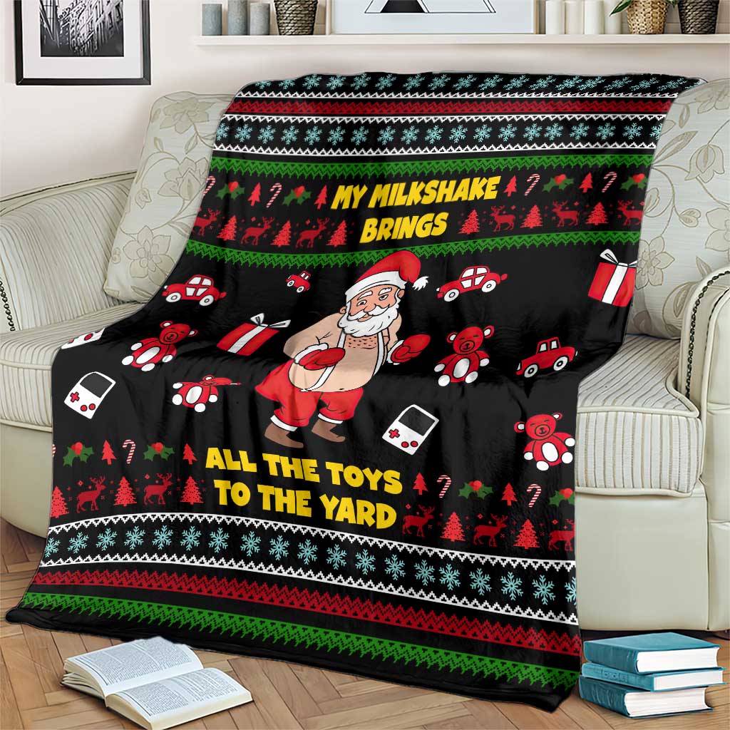 My Milkshake Bring Christmas Design Blanket Xmas Holiday Patterns - Wonder Print Shop
