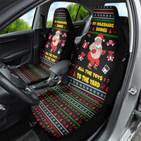My Milkshake Bring Christmas Design Car Seat Cover Xmas Holiday Patterns - Wonder Print Shop