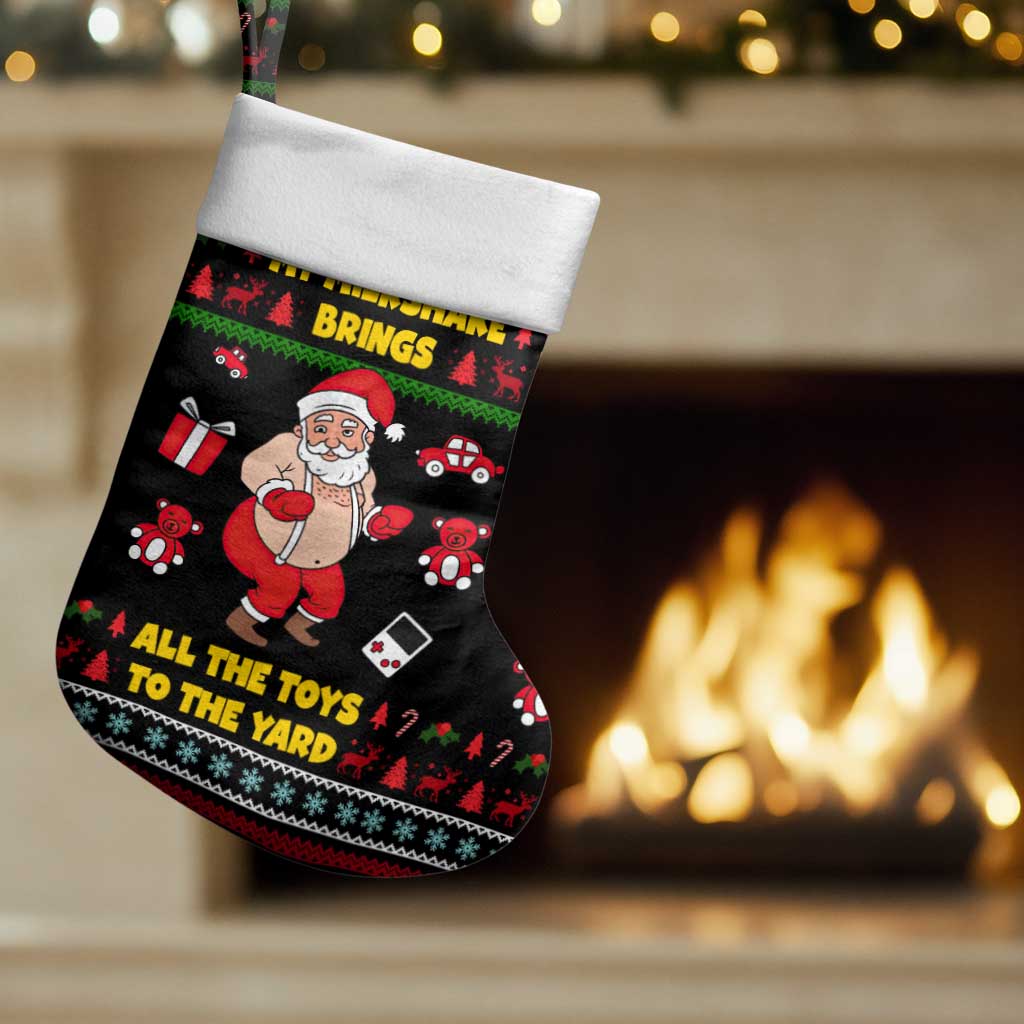 My Milkshake Bring Christmas Design Christmas Stocking Xmas Holiday Patterns - Wonder Print Shop
