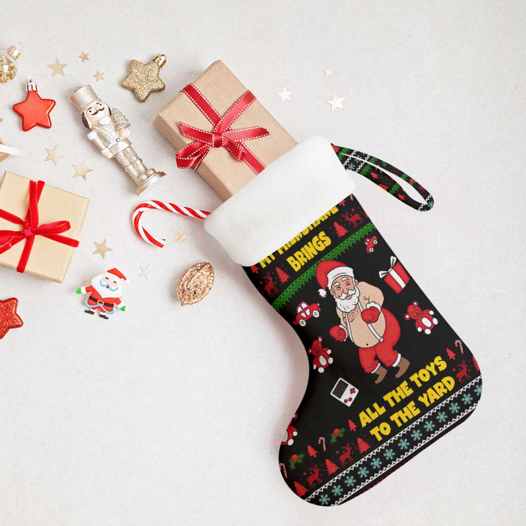 My Milkshake Bring Christmas Design Christmas Stocking Xmas Holiday Patterns - Wonder Print Shop