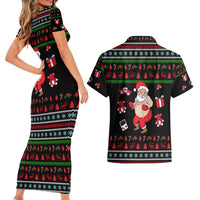 My Milkshake Bring Christmas Design Couples Matching Short Sleeve Bodycon Dress and Hawaiian Shirt Xmas Holiday Patterns - Wonder Print Shop