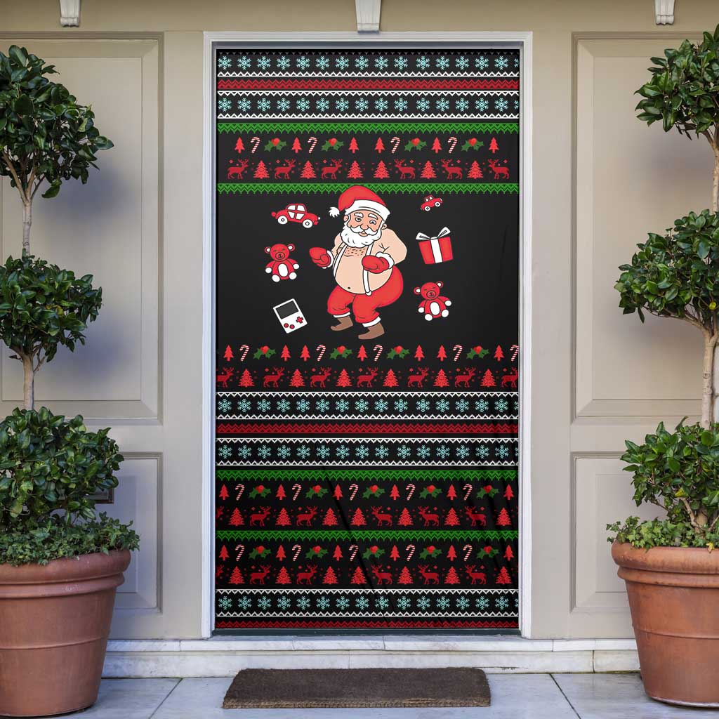 My Milkshake Bring Christmas Design Door Cover Xmas Holiday Patterns - Wonder Print Shop
