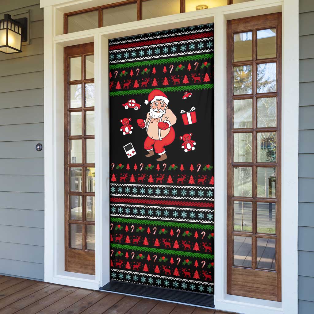 My Milkshake Bring Christmas Design Door Cover Xmas Holiday Patterns - Wonder Print Shop
