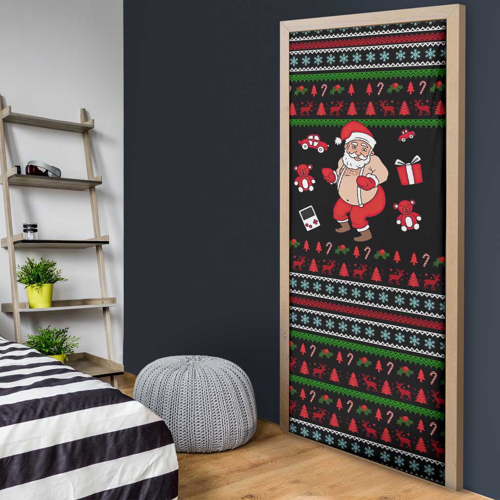 My Milkshake Bring Christmas Design Door Cover Xmas Holiday Patterns - Wonder Print Shop