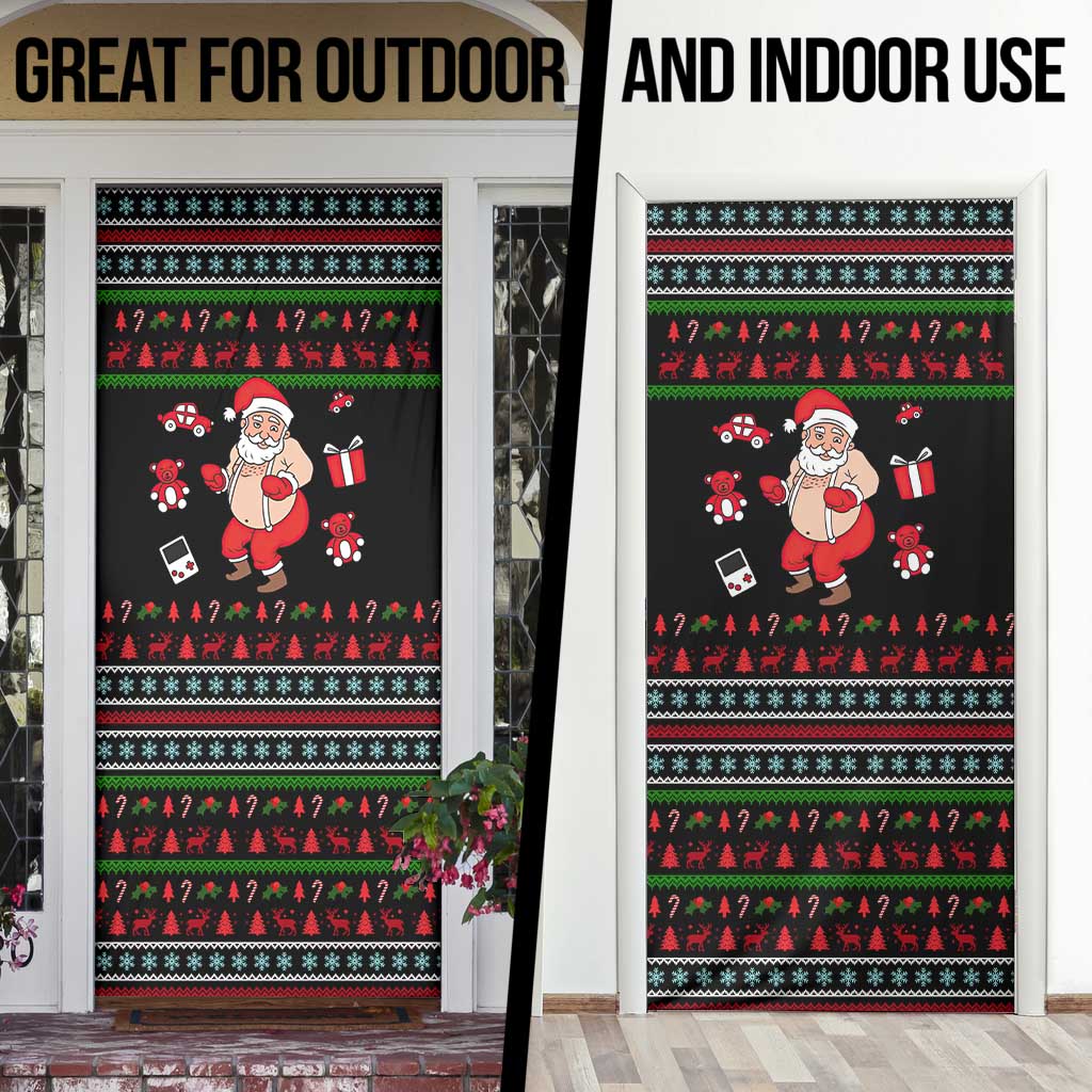 My Milkshake Bring Christmas Design Door Cover Xmas Holiday Patterns - Wonder Print Shop