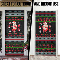 My Milkshake Bring Christmas Design Door Cover Xmas Holiday Patterns - Wonder Print Shop