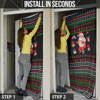 My Milkshake Bring Christmas Design Door Cover Xmas Holiday Patterns - Wonder Print Shop