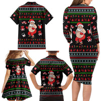 My Milkshake Bring Christmas Design Family Matching Long Sleeve Bodycon Dress and Hawaiian Shirt Xmas Holiday Patterns - Wonder Print Shop