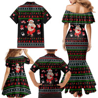 My Milkshake Bring Christmas Design Family Matching Mermaid Dress and Hawaiian Shirt Xmas Holiday Patterns - Wonder Print Shop