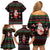 My Milkshake Bring Christmas Design Family Matching Off Shoulder Short Dress and Hawaiian Shirt Xmas Holiday Patterns - Wonder Print Shop
