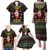 My Milkshake Bring Christmas Design Family Matching Puletasi and Hawaiian Shirt Xmas Holiday Patterns - Wonder Print Shop