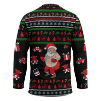 My Milkshake Bring Christmas Design Hockey Jersey Xmas Holiday Patterns - Wonder Print Shop