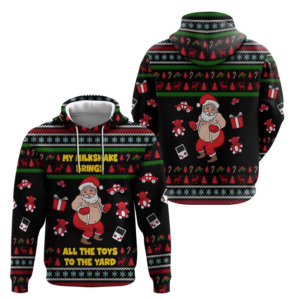 My Milkshake Bring Christmas Design Hoodie Xmas Holiday Patterns - Wonder Print Shop