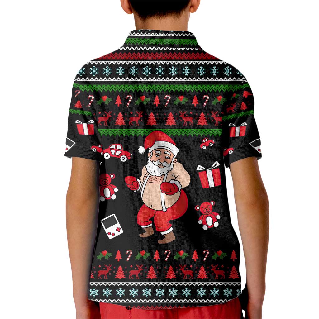 My Milkshake Bring Christmas Design Kid Polo Shirt Xmas Holiday Patterns - Wonder Print Shop