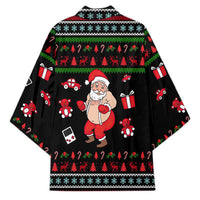 My Milkshake Bring Christmas Design Kimono Xmas Holiday Patterns - Wonder Print Shop