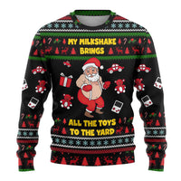 My Milkshake Bring Christmas Design Ugly Christmas Sweater Xmas Holiday Patterns - Wonder Print Shop