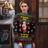 My Milkshake Bring Christmas Design Ugly Christmas Sweater Xmas Holiday Patterns - Wonder Print Shop