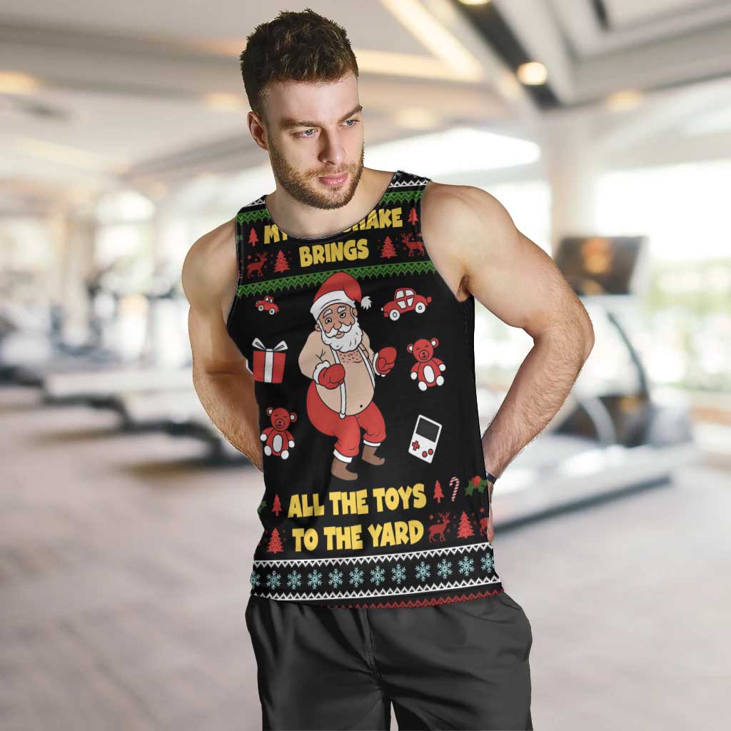 My Milkshake Bring Christmas Design Men Tank Top Xmas Holiday Patterns - Wonder Print Shop