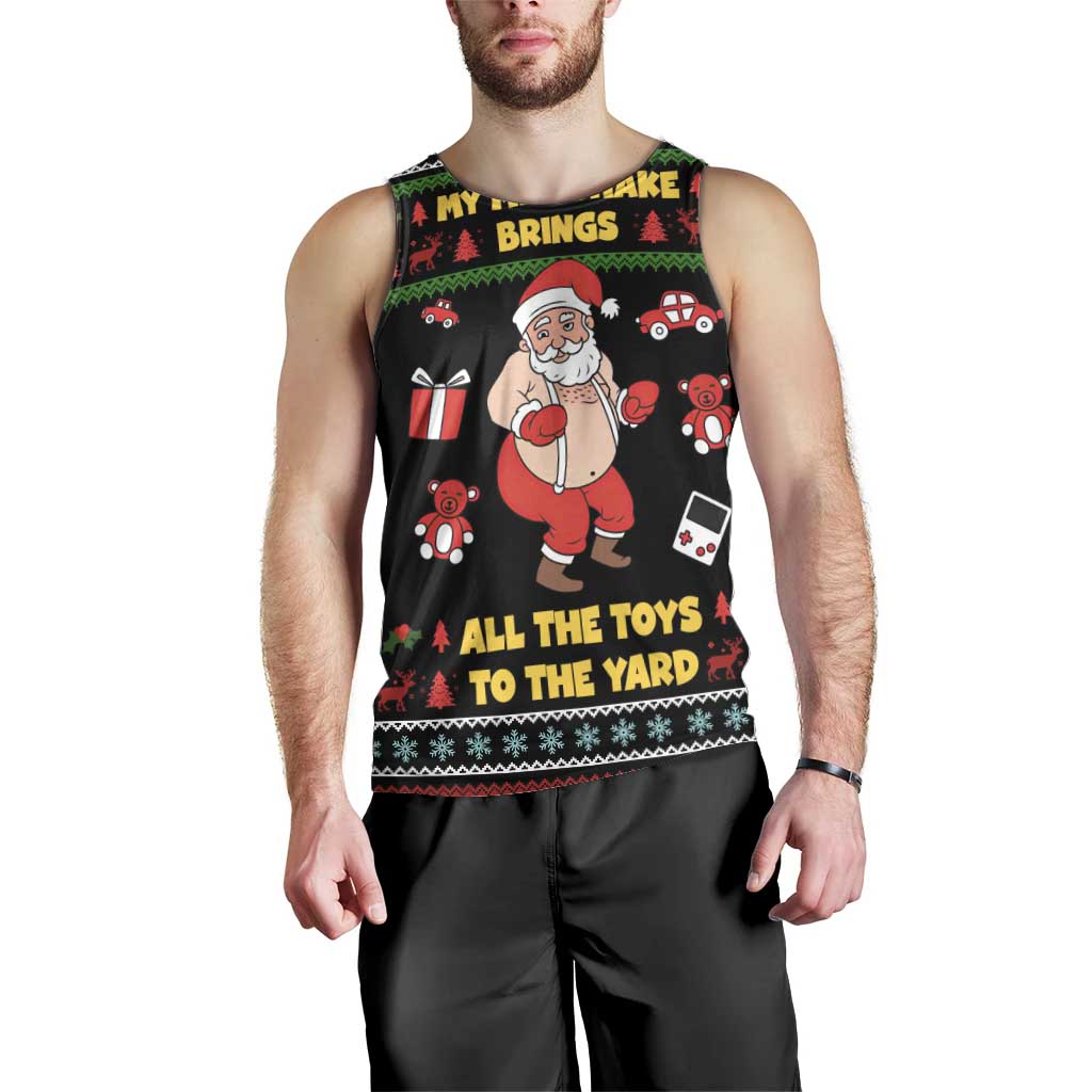 My Milkshake Bring Christmas Design Men Tank Top Xmas Holiday Patterns - Wonder Print Shop