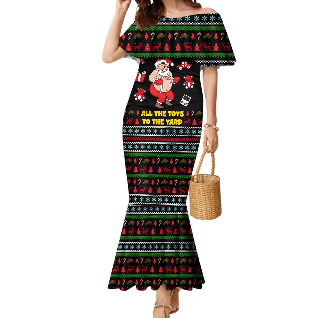 My Milkshake Bring Christmas Design Mermaid Dress Xmas Holiday Patterns - Wonder Print Shop